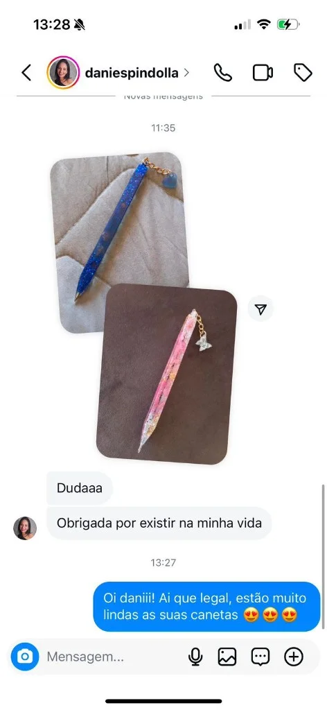 Peça de resina